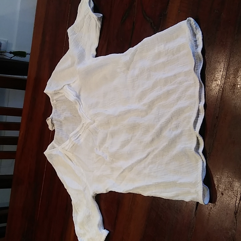 Ember white summer top